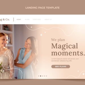 Custom Wedding Website
